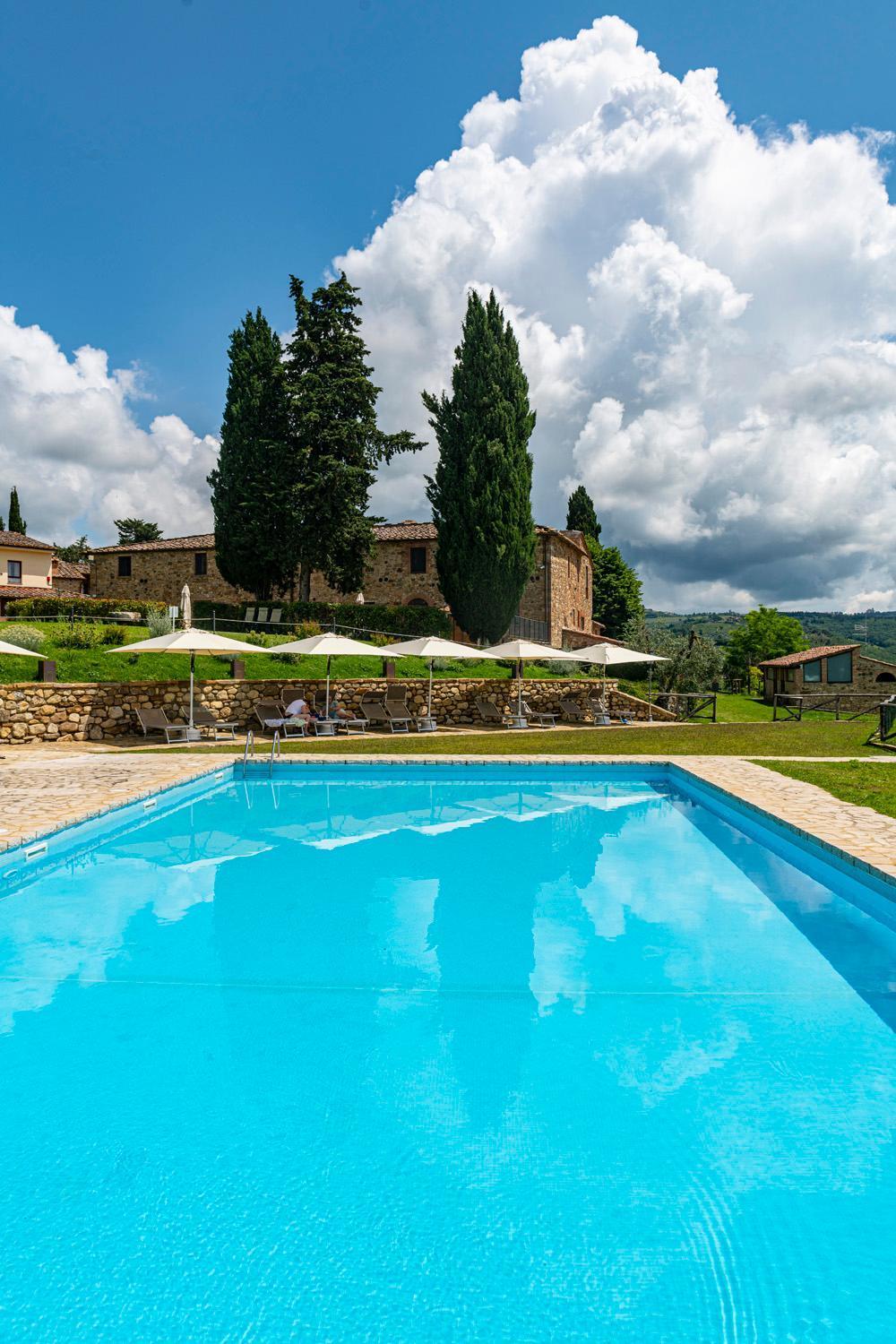 קסטלינה אין קיאנטי Relais Riserva Di Fizzano מראה חיצוני תמונה