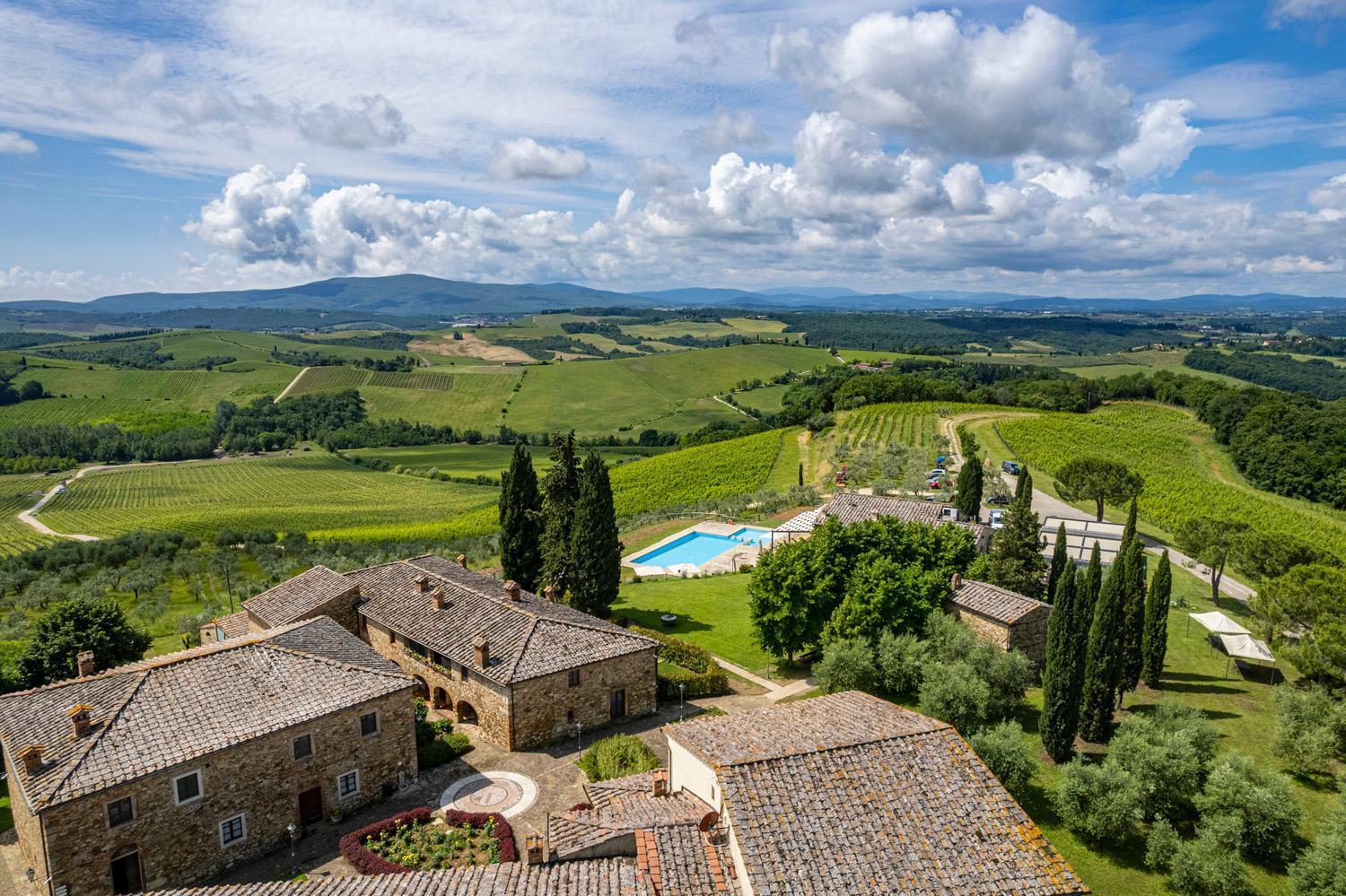קסטלינה אין קיאנטי Relais Riserva Di Fizzano מראה חיצוני תמונה